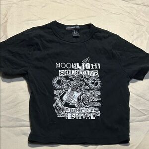 Streetwear Society Black Festival Graphic Tee